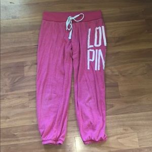 Victoria’s Secret PINK Cropped Sweatpants